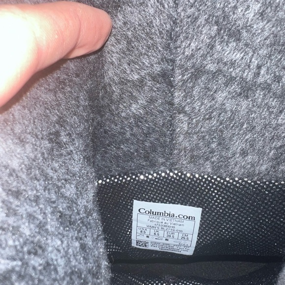 Columbia Heavenly Slip II Omni-Heat‎ Winter Boots Snow Waterproof Black Size 8.5 - Picture 5 of 5